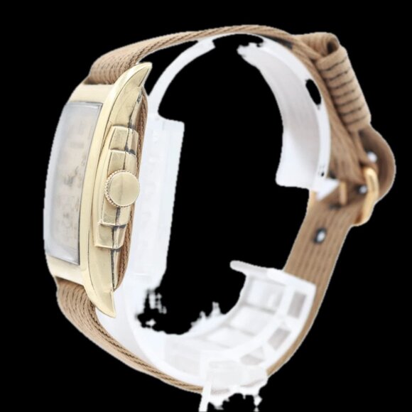 Vintage Bulova Stepped Deco Men's Mechanical Wristwatch 10 AE USA 10k RGP - Picture 5 of 5